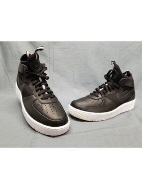 Nike Air Force 1 Ultraforce Mid Black Sneakers Mens Size 12 NEW NO BOX!